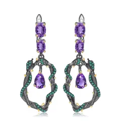 Khuyên Tai Kya Jewel Vòng Cây Uốn Lượn Ấn Tượng KW12