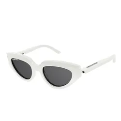 Kính Mát Balenciaga BB0159S 003 Màu Xám Trắng