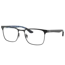 Kính Mắt Cận Rayban 0RX8421_290452.C Màu Đen Xanh Size 52