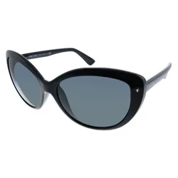 Kính Mát Prada New SPR16S 1AB1A1 Black Plastic Cat-Eye Sunglasses Grey Lens Màu Đen Xám