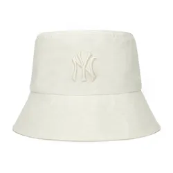 Mũ MLB Bucket Basic 3AHT6602N-50WHS Màu Trắng Size 57