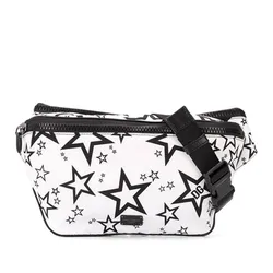 Túi Đeo Chéo Dolce & Gabbana Nylon Belt Bag Màu Trắng Đen