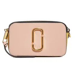 THE Tricolor Textured Mini Box Bag Marc Jacobs in Bloom Pink