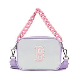 Túi Đeo Chéo Trẻ Em MLB Like Boston Red Sox 7FCRL022N-43LDS Màu Tím