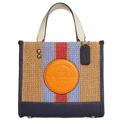 Túi Xách Coach Dempsey Tote 22 With Coach Patch CA291 Phối Màu