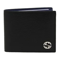 Ví Gucci Black Men's Leather Bi-Fold Wallet 610464 Màu Đen