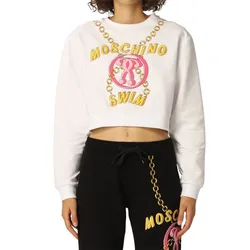 Áo Nỉ Moschino 2124 A1706 2604 0001 Màu Trắng