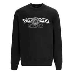 Áo Nỉ Versace La Greca Sweater 1003992 1A02861 1B000 Màu Đen Size S
