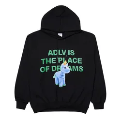 Áo Hoodie Acmé De La Vie ADLV Black Unicorn Clay Màu Đen