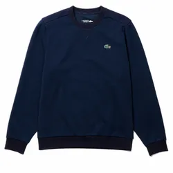 Áo Nỉ Nam Lacoste Sport Mesh Panels Sweatshirt SH9604-00 Màu Xanh Navy Size 2