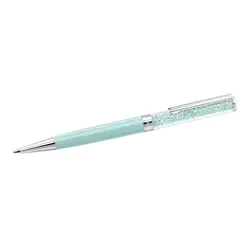 Bút Ký Swarovski Crystalline Ballpoint Pen Green, Chrome Plated 5351072 Màu Xanh Lá Cây