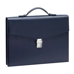 Cặp Montblanc Meisterstück Briefcase 114524 Màu Xanh Navy