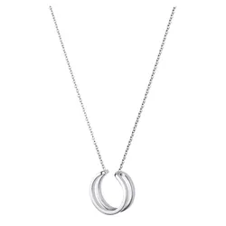 Dây Chuyền Calvin Klein CK Return Short Pendant KJ0ZMP000100 Màu Bạc