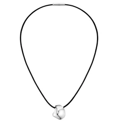 Dây Chuyền Calvin Klein CK Sensual Necklace KJ85AP010100 Màu Đen - Bạc