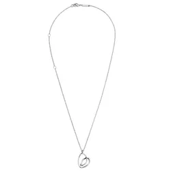 Dây Chuyền Calvin Klein CK Warm Short Necklace KJ5AMN000100 Màu Bạc