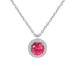 Dây Chuyền Kya Jewel Bạc 925 Đá Hồng Duyên Dáng SN40