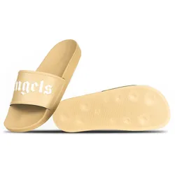 Dép Palm Angels With Logo Printed In White PMIC001F22PLA001 6001 Màu Vàng