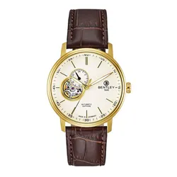 Đồng Hồ Nam Bentley BL1832-25MKWD Màu Nâu Vàng