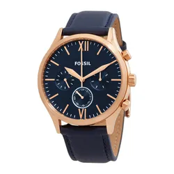 Đồng Hồ Nam Fossil Fenmore BQ2412 Màu Xanh Navy