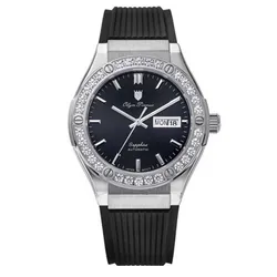 Đồng Hồ Nam Olym Pianus OP990-45ADGS-GL-D Màu Đen Bạc