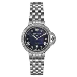 Đồng Hồ Nữ Bentley Neo Lady BL1818-102LWBI-S Màu Xanh Bạc