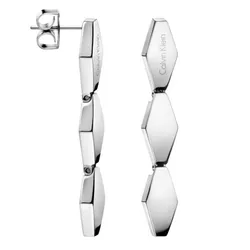 Khuyên Tai Calvin Klein CK Snake Drop Earrings KJ5DME000100 Màu Bạc