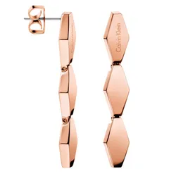 Khuyên Tai Calvin Klein CK Snake Drop Earrings KJ5DPE100100 Màu Vàng Hồng