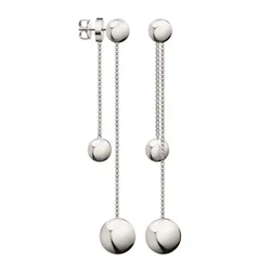 Khuyên Tai Calvin Klein CK Unpaired Drop Earrings KJ9VME000200 Màu Bạc