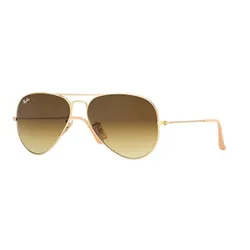 Kính Mát Rayban Aviator RB3025 112/85 58-14 Màu Nâu Vàng