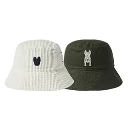 Mũ LifeWork  Corduroy Waffen Đội 2 Mặt (Xanh – Trắng)