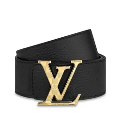 Thắt Lưng Nam Louis Vuitton Damier LV 40mm Reversible Belt Màu Đen Size 90