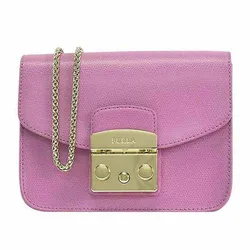 Túi Đeo Chéo Furla Metropolis Azalea Màu Hồng Tím