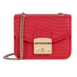 Túi Đeo Chéo Furla Metropolis Swing Mini Crossbody Fragola Màu Đỏ
