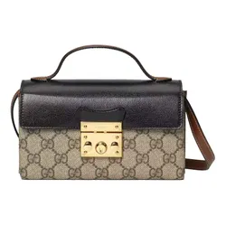 Túi Đeo Chéo Gucci Padlock Mini Bag Màu Đen