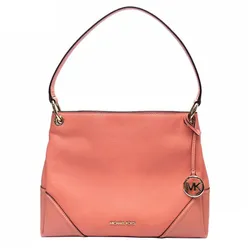 Túi Đeo Vai Michael Kors MK Nicole Medium Leather Shoulder Bag 35T9GNIL2L Màu Hồng