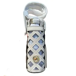 Túi Đựng Chai Nước Michael Kors MK Aidy Small Bottle Holder 35T1GUWN7L Màu Trắng