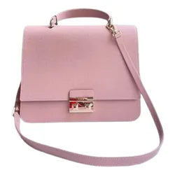 Túi Xách Furla Bella M Top Handle Màu Hồng