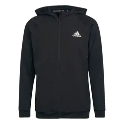 Áo Hoodie Adidas Men's Training Full-Zip Jacket HA6366 Màu Đen