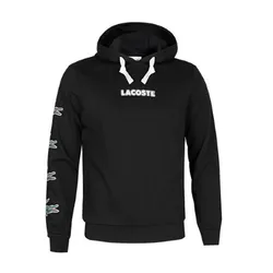 Áo Hoodie Lacoste Sport Sweatshirt Hoodie Kapuzenpullover Herren Schwarz SH7221 031 Màu Đen Size XS