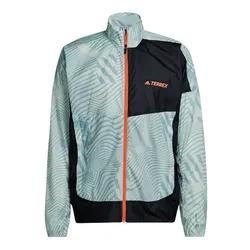 Áo Khoác Gió Adidas Họa Tiết Terrex HI6199 Màu Xanh Đen