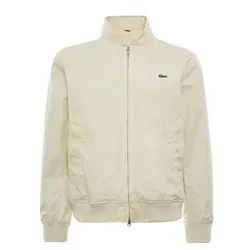 Áo Khoác Lacoste Men’s Water-Resistant Cotton Zip Jacket BH1045 056 Màu Be Size L
