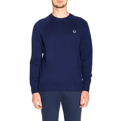 Áo Len Fred Perry Jumper For Men K1507 Màu Xanh Navy Size S