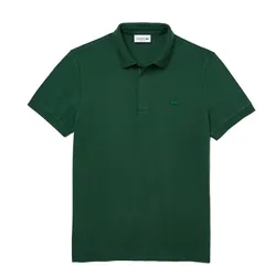 Áo Polo Lacoste Men's Paris Polo Shirt Regular Fit Stretch PH5522 132 Màu Xanh Lá Size 3