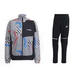 Bộ Thể Thao Adidas HA7537 & H58588 Màu Đen Xám