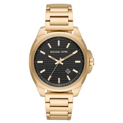 Đồng Hồ Michael Kors Michael Kors Bryson Gold-Tone Watch MK8658 42mm Màu Vàng Đen