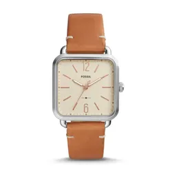 Đồng Hồ Nữ Fossil Micah Three Hand Sage Tan Leather Watch ES4253 Màu Nâu