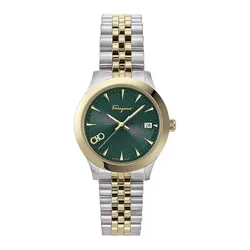 Đồng Hồ Nữ Salvatore Ferragamo Women's Green 33mm Phối Màu