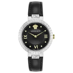 Đồng Hồ Nữ Versace Greca Women's Watch VE2K00221 Màu Đen Bạc