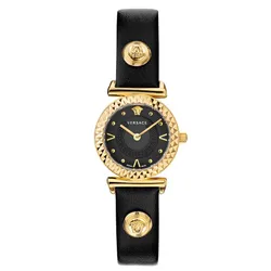 Đồng Hồ Nữ Versace Mini Vanity Veaa01020 Màu Vàng Đen