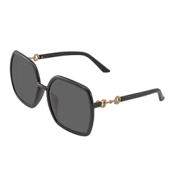 Kính Mát Gucci Grey Oversized Ladies Sunglasses GG0890SA 001 58 Màu Xám
